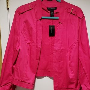 Ashley Stewart plus size crop jacket